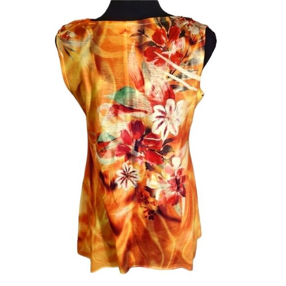 Parrot Cay Tank Top Dress Barn Small - Picture 2 of 3